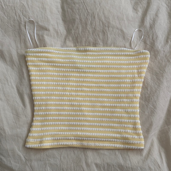 Princess Polly Tops - Princess Polly Millert Tube Top Yellow